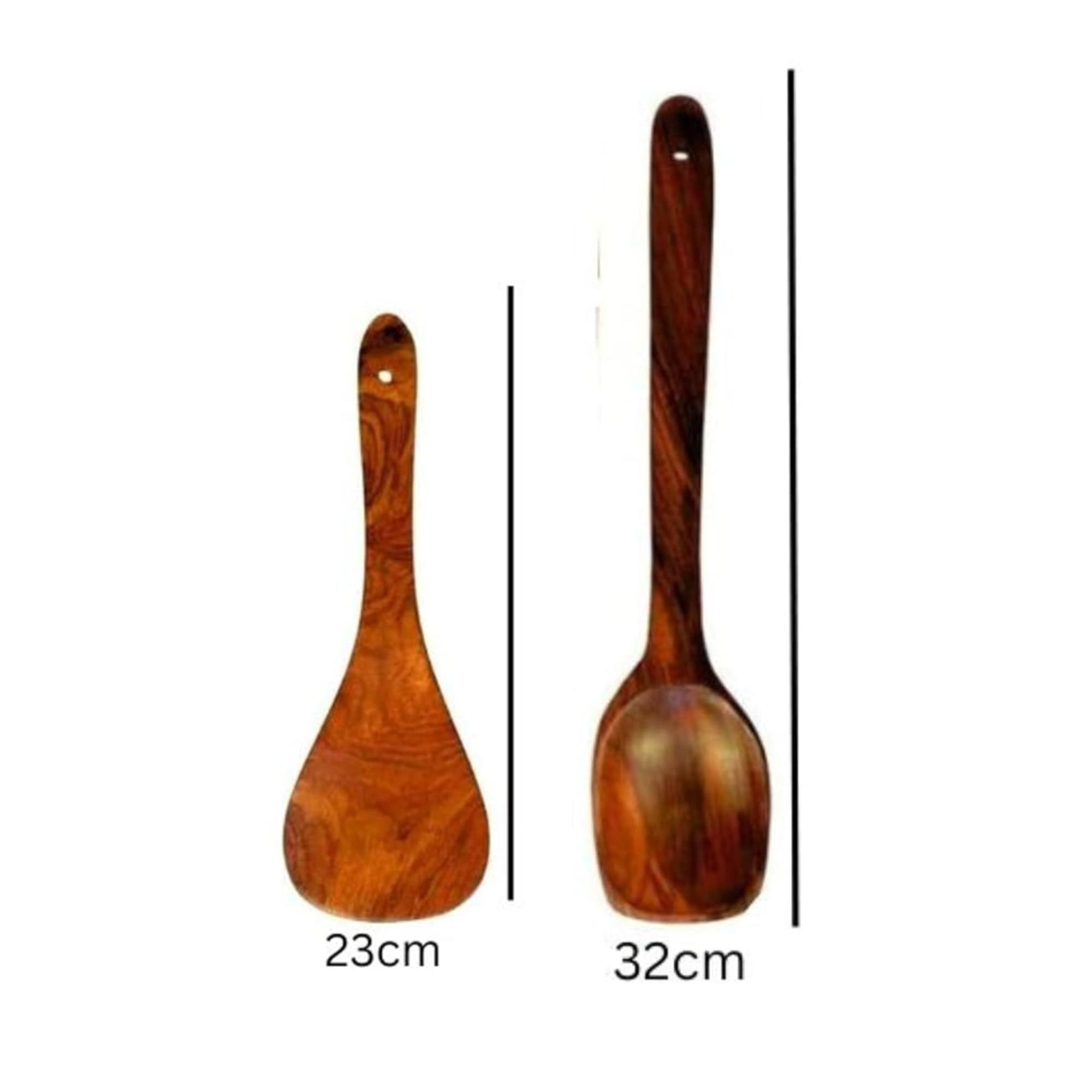 Monica Sheesham Wood Spoon Set