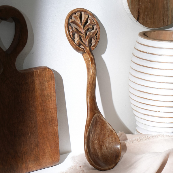 Veronica Wooden Serving Spoon