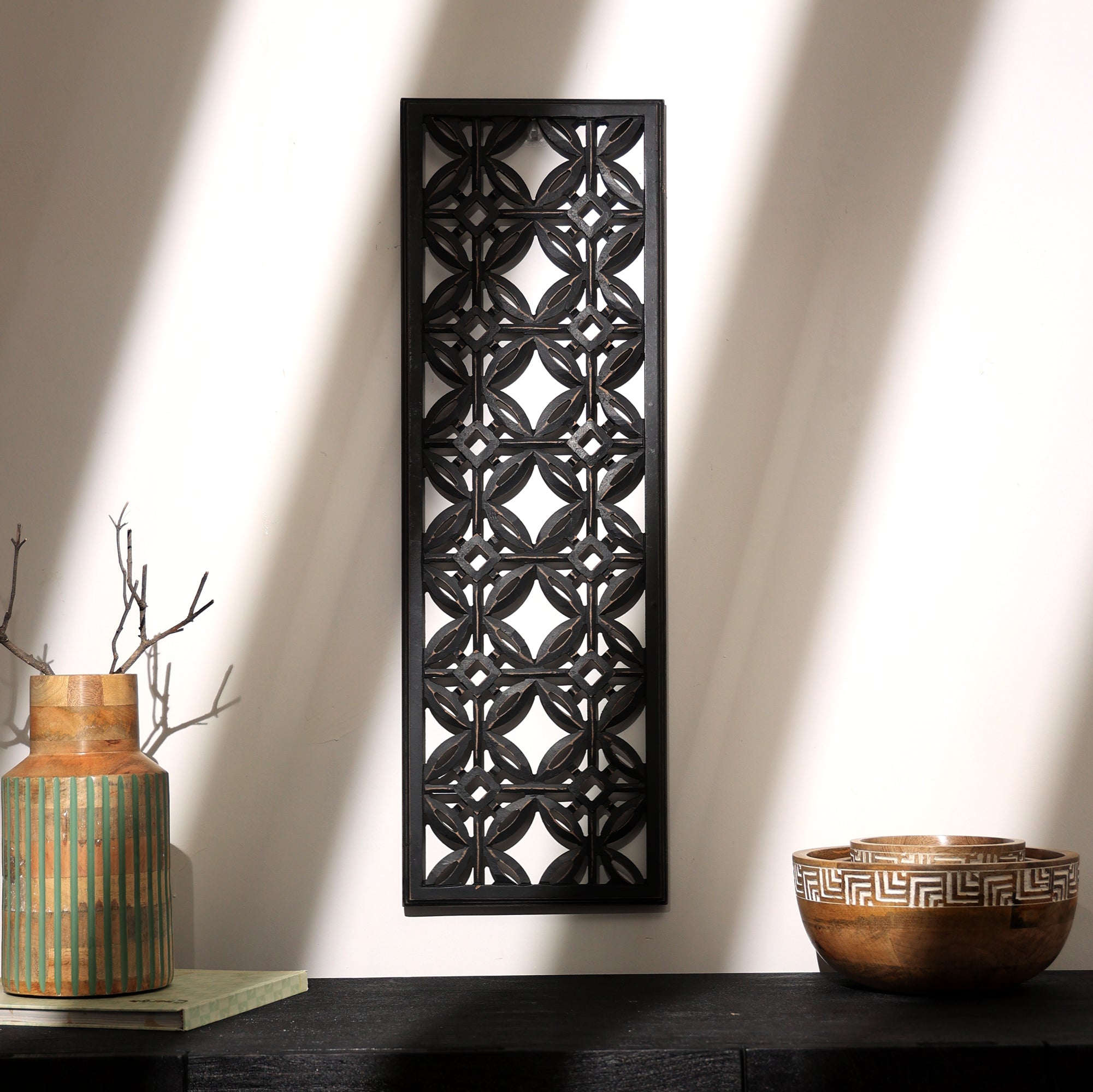 Cosmic Handcarved  Wall Panel
