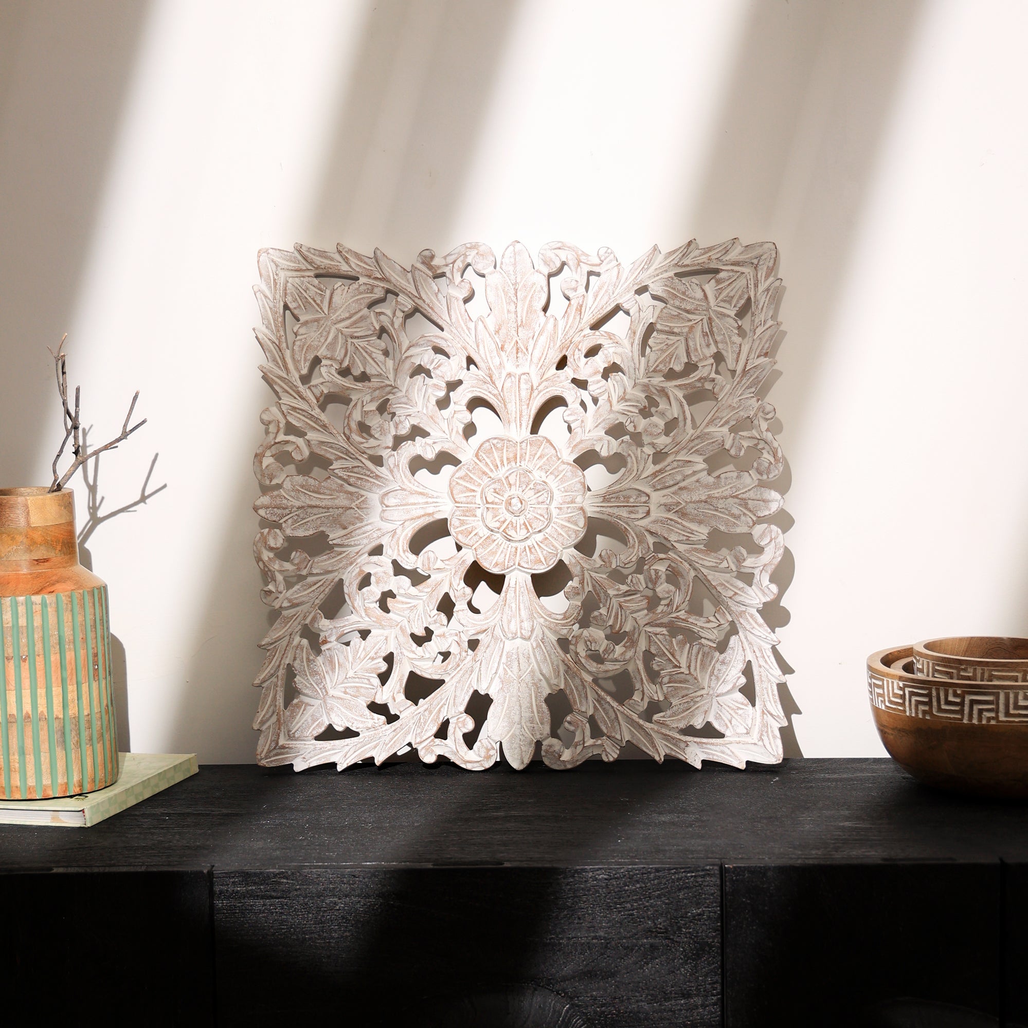 Snappy Handcarved Wall Panel