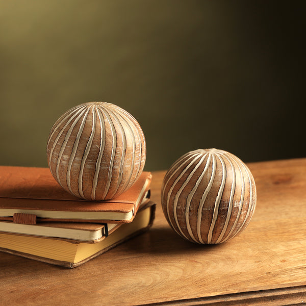 Twisted Decorative Orbs