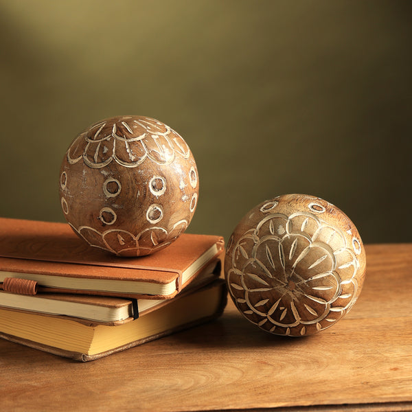 Flower Decorative Orbs