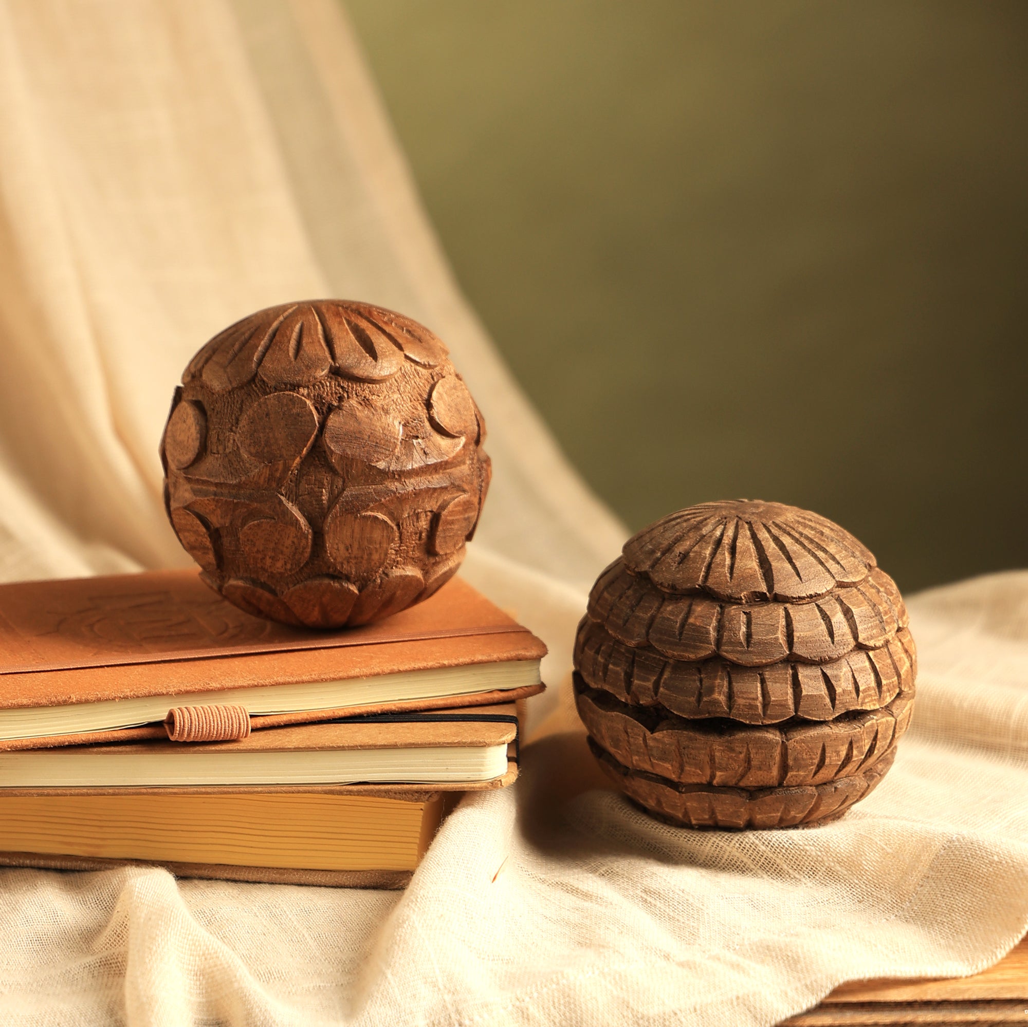 Steps Wooden Orbs