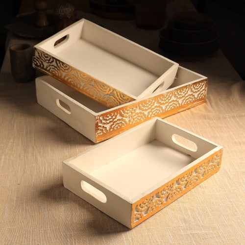Cricle Decorative And Serving Trays