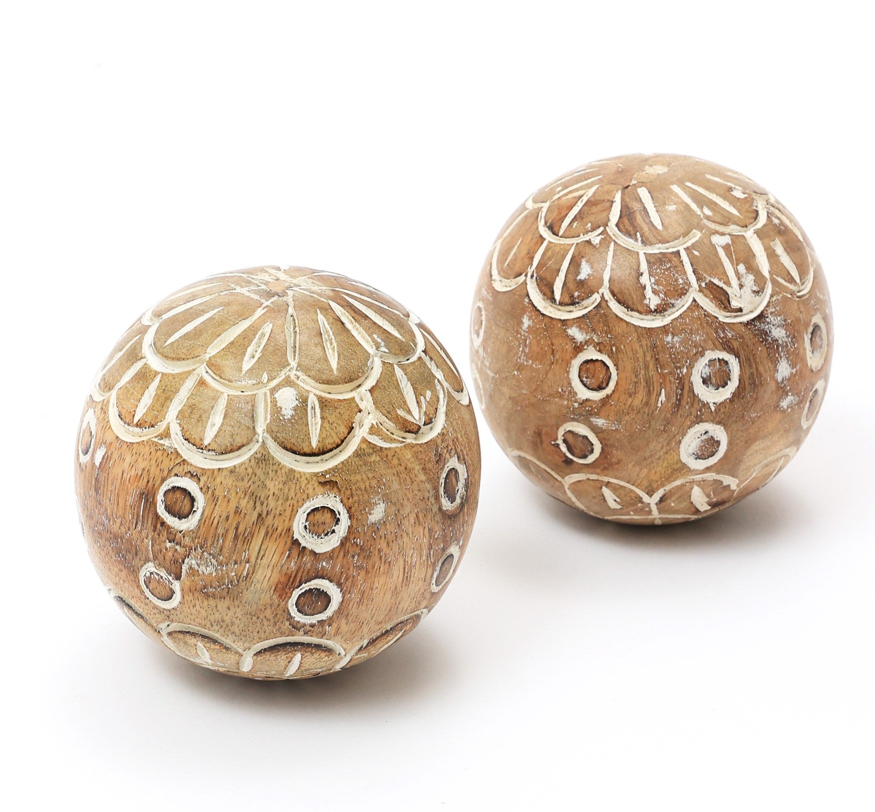 Flower Decorative Orbs