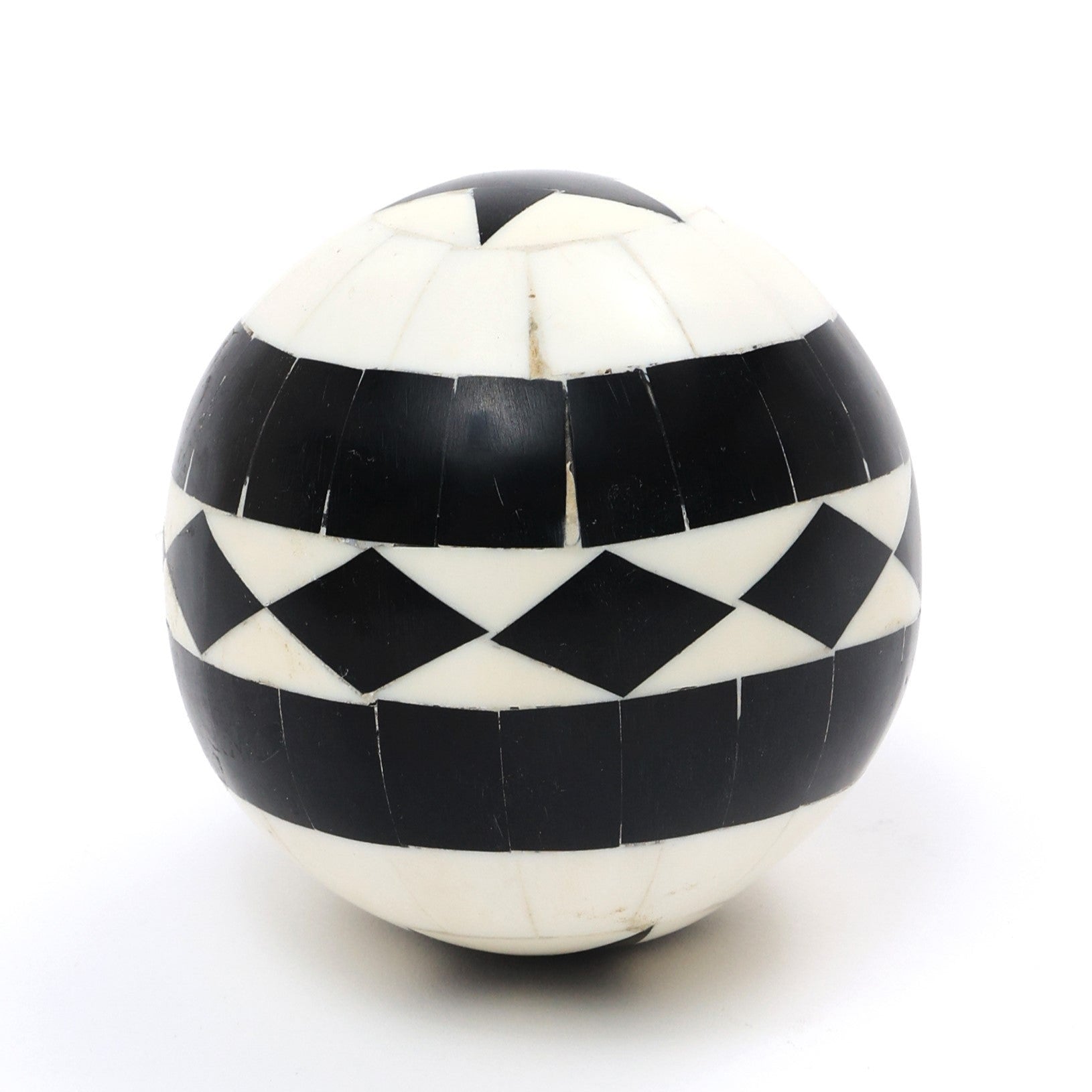 Checkered Wooden Orbs