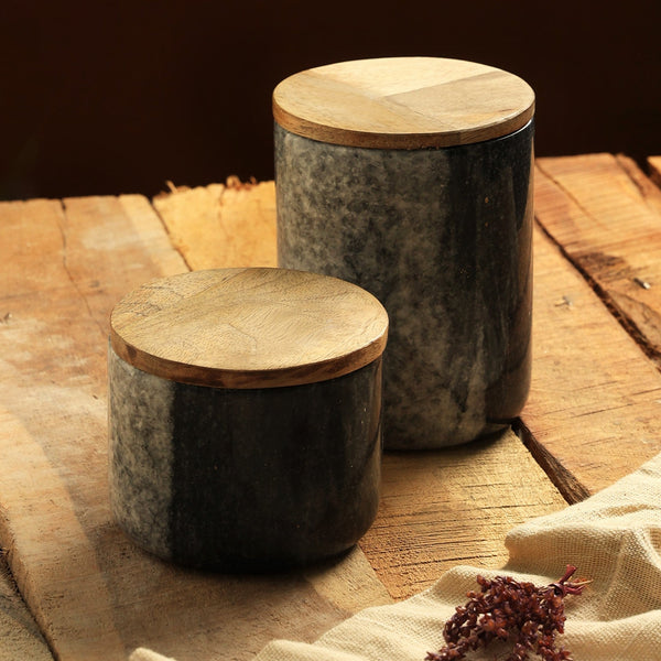 Salta Marble Canister