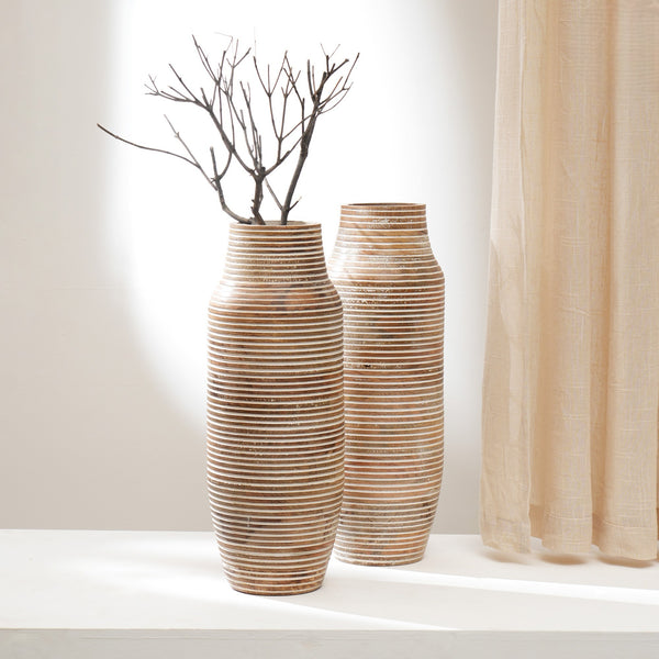 Leewadee Tall Big Floor Standing Vase