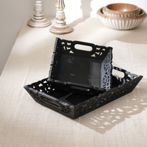 Andal Carved Serving Tray
