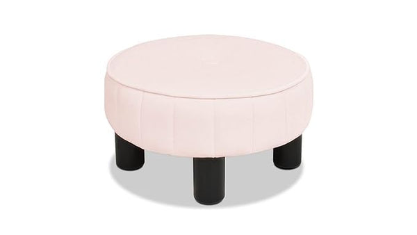 Jessica Velvet Ottoman Stool