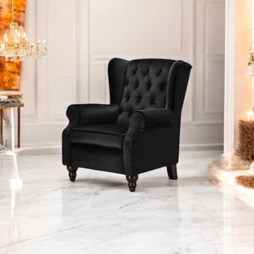 Beleza Tufted Wing Chair