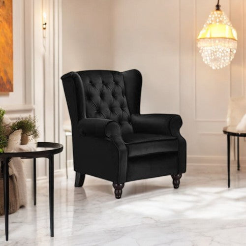Beleza Tufted Wing Chair