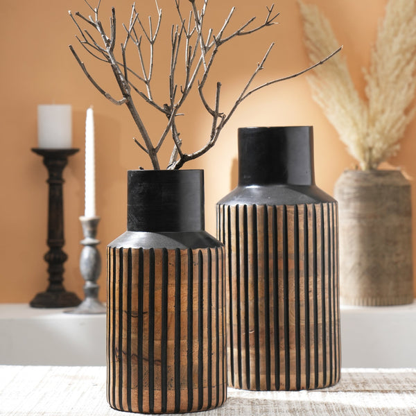 Wilma Wooden Vases