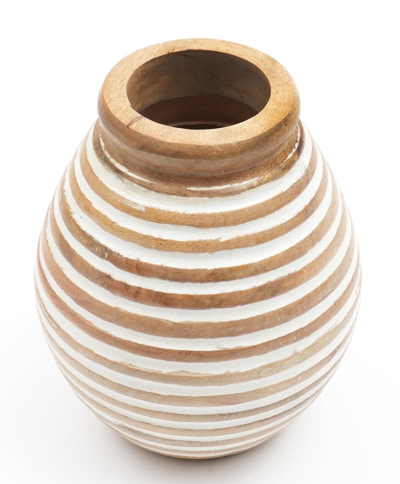Nifa Handmade Wooden Flower Vase