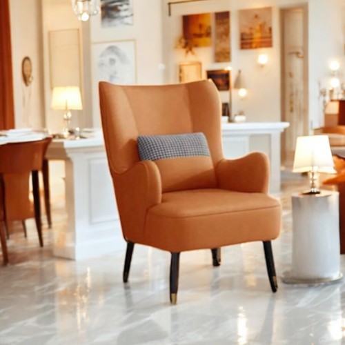 Heritage Oak Accent Chair