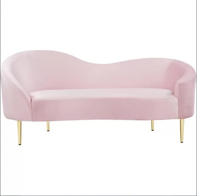 Somie Half Round Couch