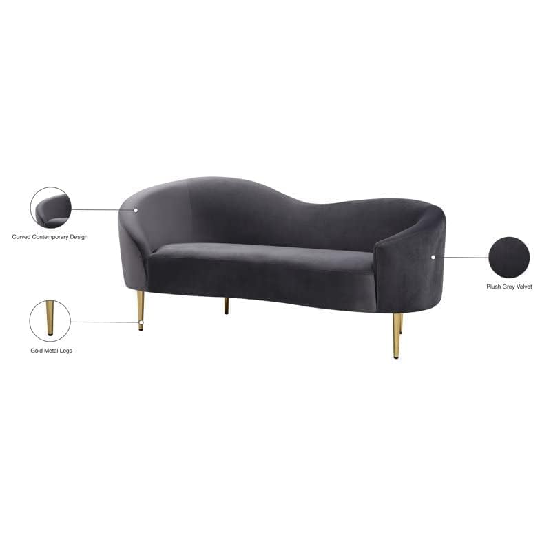 Somie Half Round Couch