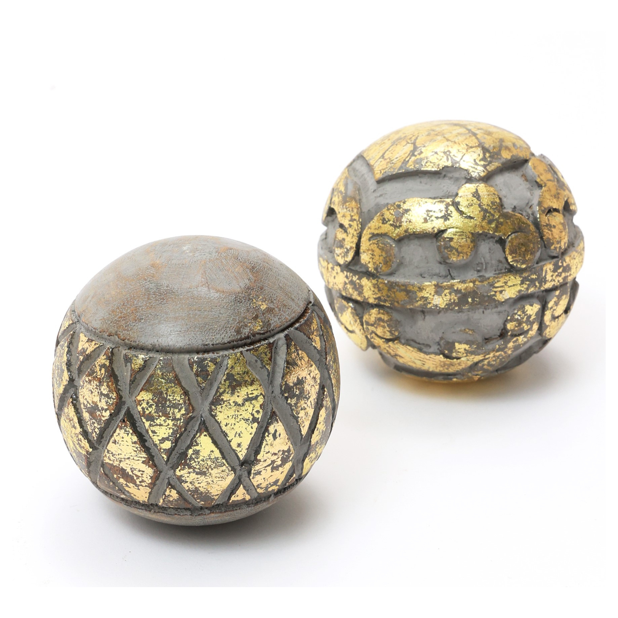 Uncarved Flower Orbs
