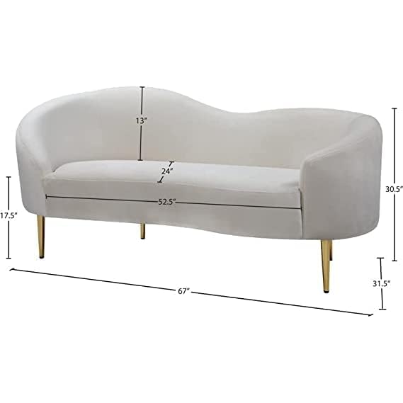 Somie Half Round Couch
