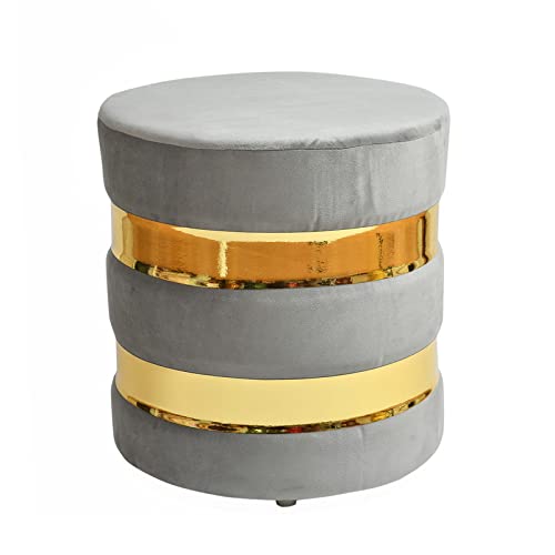 Quinn Velvet Small Ottoman