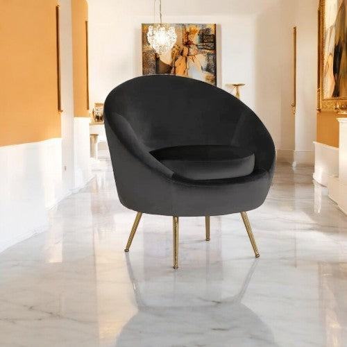 Canyon Comfort Velvet Arm Chair