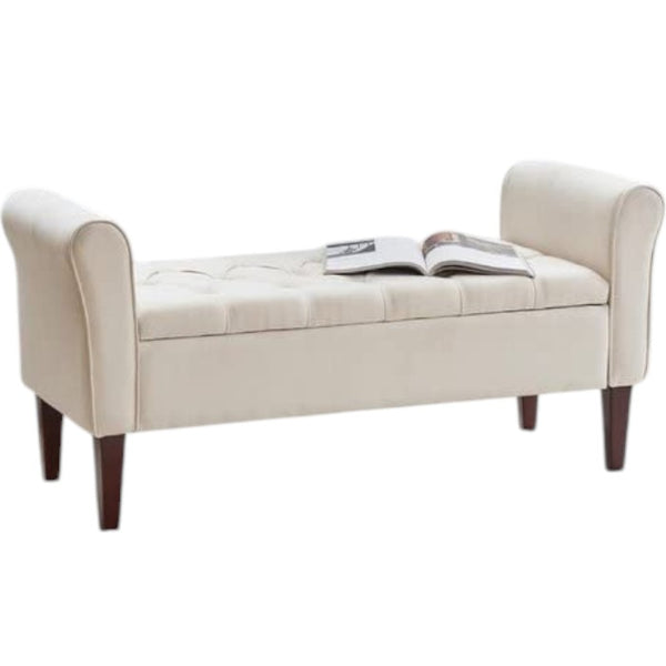 Coastal Comfort Ottoman Benches