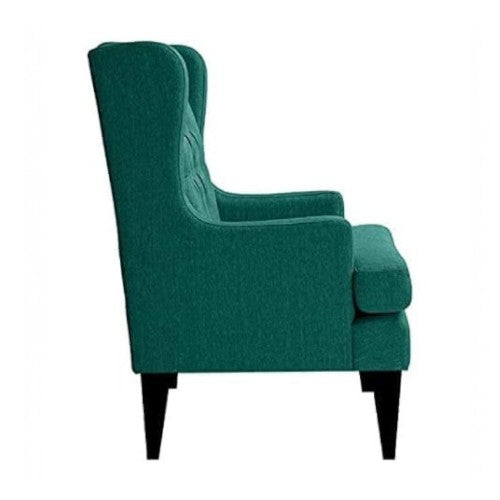 Aria Wingback Tufted Wing Chair