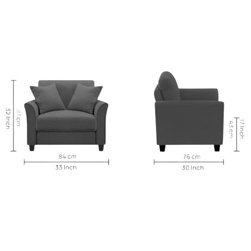 Freya Comfort 1 Seater Sofa