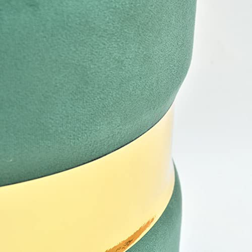 Quinn Velvet Small Ottoman