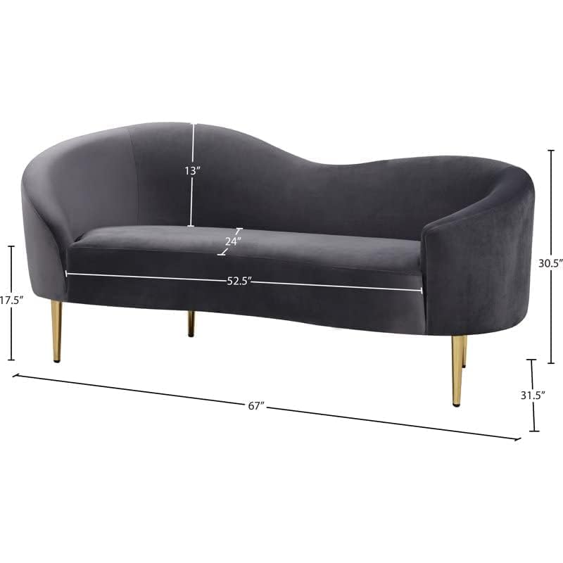 Somie Half Round Couch