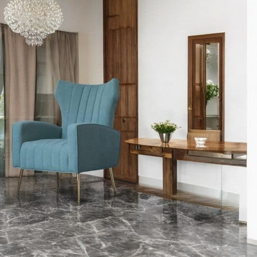 Stafford Velvet Accent Chair