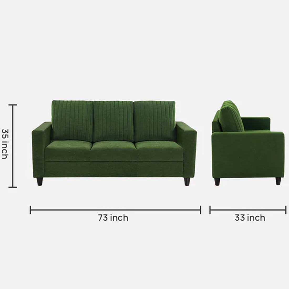 Flora 3 seater Sofa