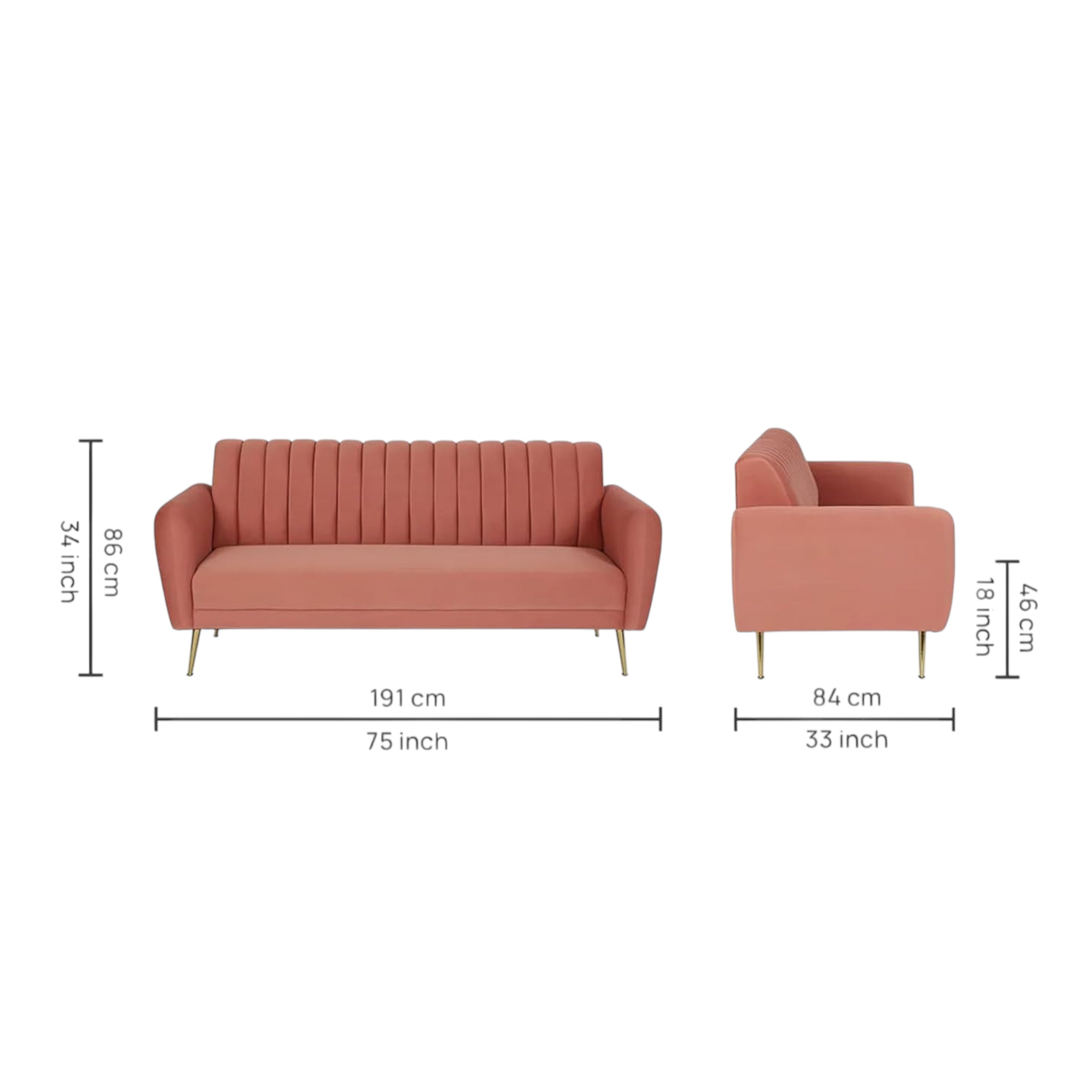 Annika 3 Seater Sofa