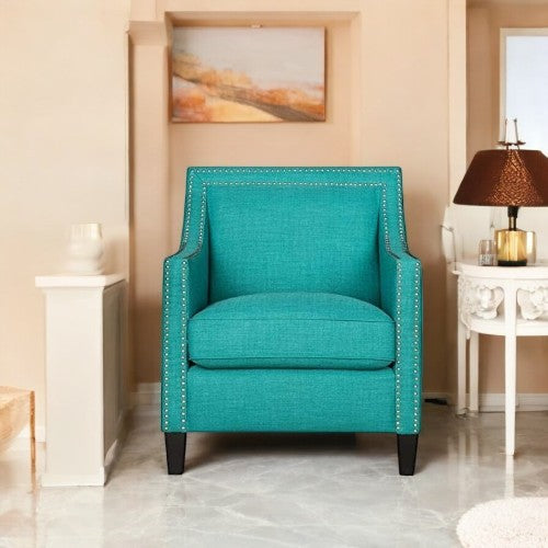 Valencia Tufted Upholstered Wingback Chair