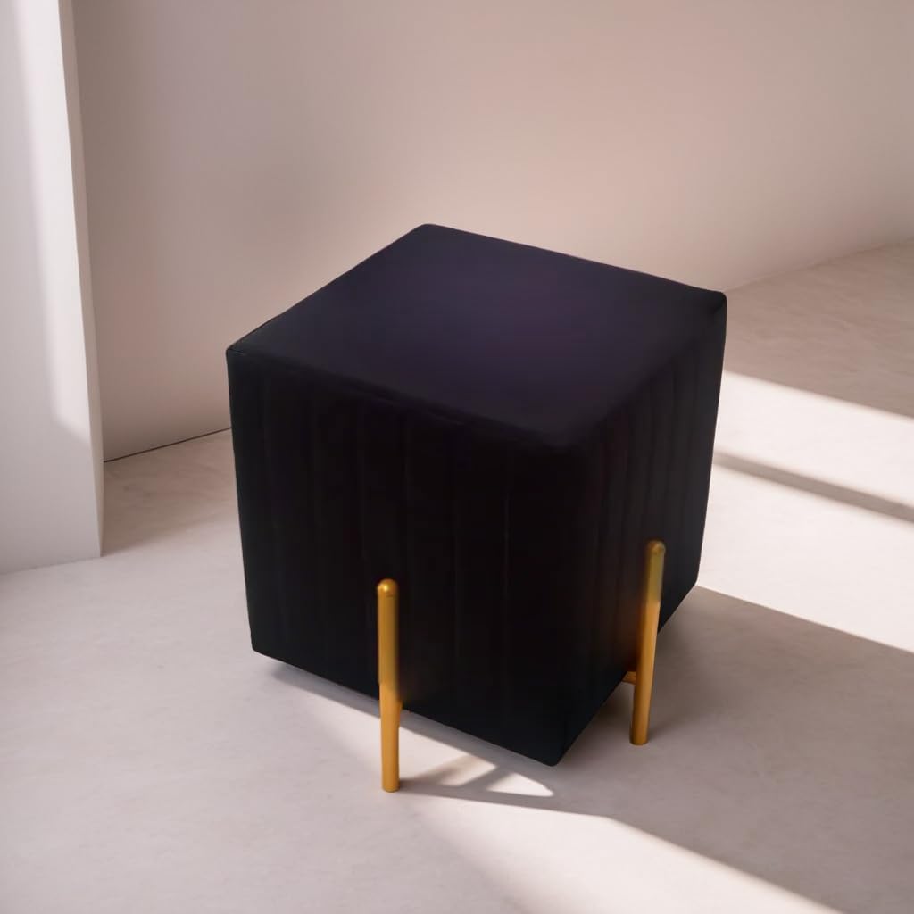 Zachary Modern Fabric Ottoman