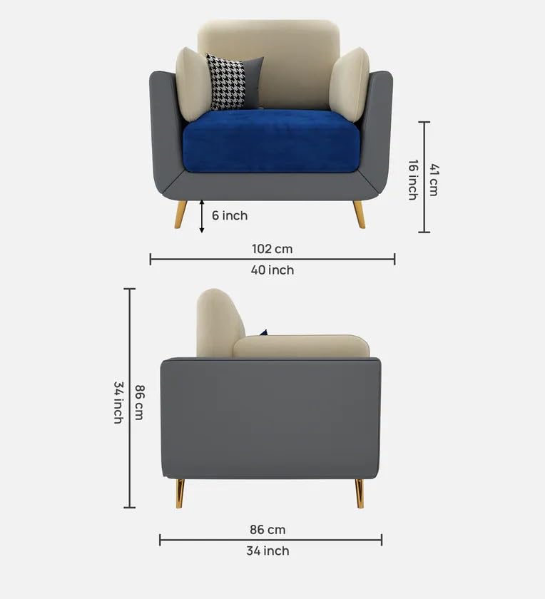Ornella 1 Seater Sofa