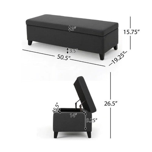 Naomi Ottoman Bench