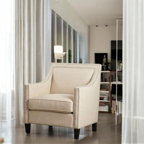 Valencia Tufted Upholstered Wingback Chair