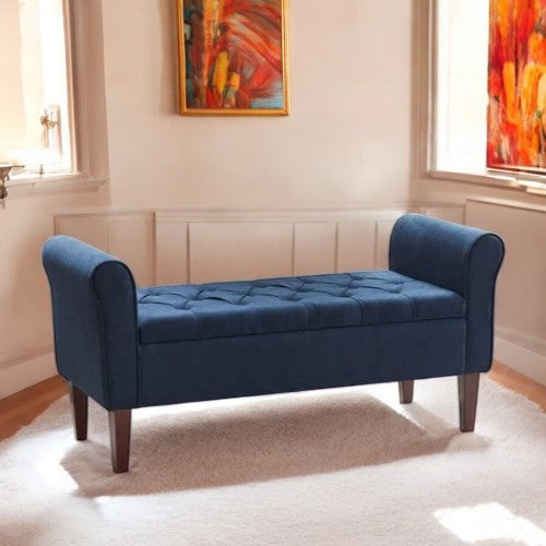 Coastal Comfort Ottoman Benches