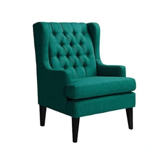 Aria Wingback Tufted Wing Chair