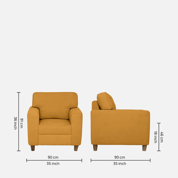 Cora 1 Seater Sofa