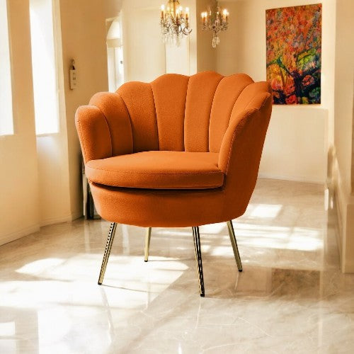 Luisa Velvet Accent Chair