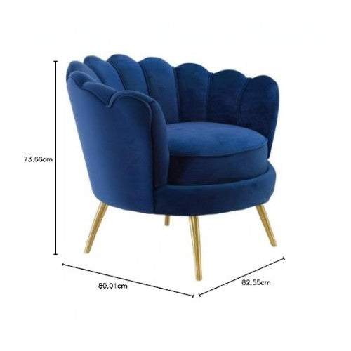 Aria Half Round Back Chair