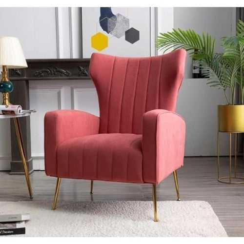Stafford Velvet Accent Chair