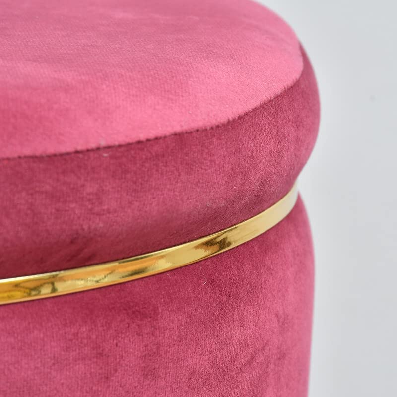 Susan Velvet Ottoman