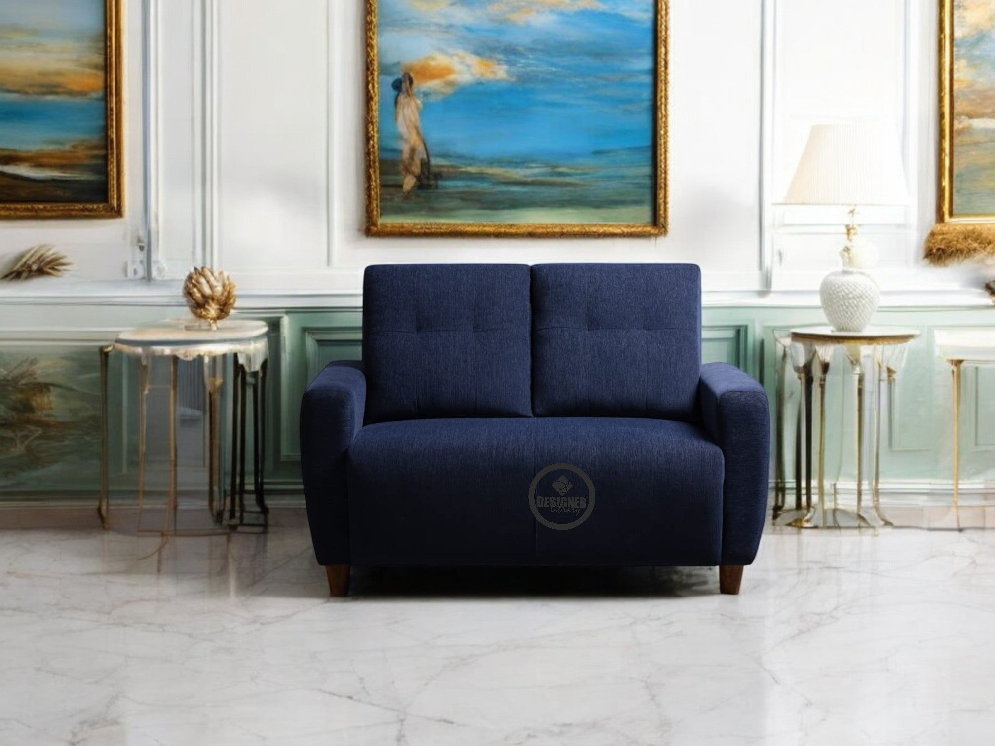 Nathan Modern Two-Seater Sofa