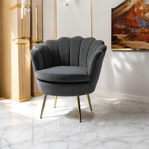 Luisa Velvet Accent Chair