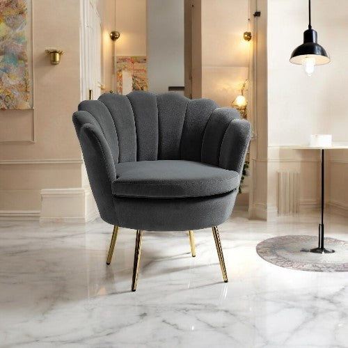 Luisa Velvet Accent Chair
