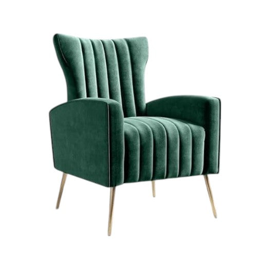 Stafford Velvet Accent Chair