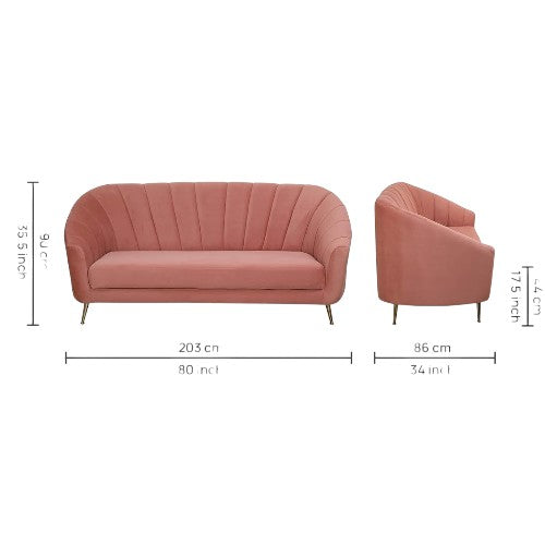 Zahara 3 Seater Couch
